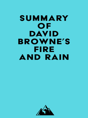 cover image of Summary of David Browne's Fire and Rain
